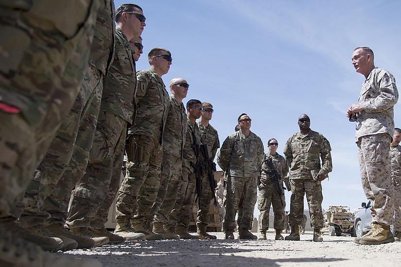Number of overseas troops