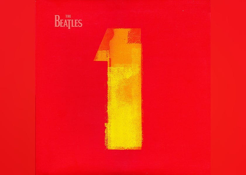 #32. '1' by The Beatles
