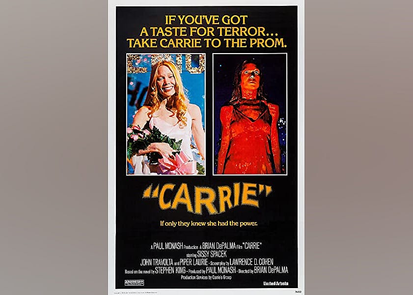 #7. Carrie (1976)