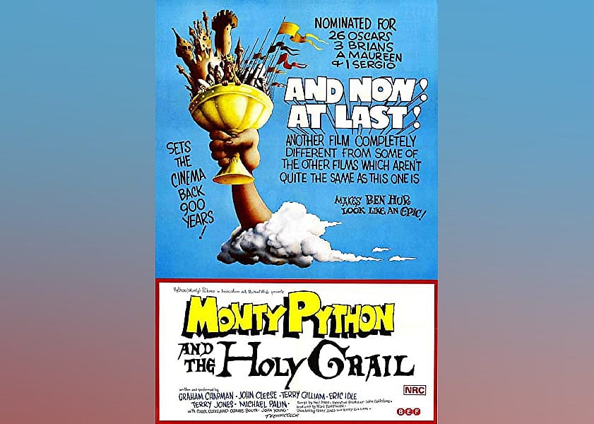 #2. Monty Python and the Holy Grail (1975)