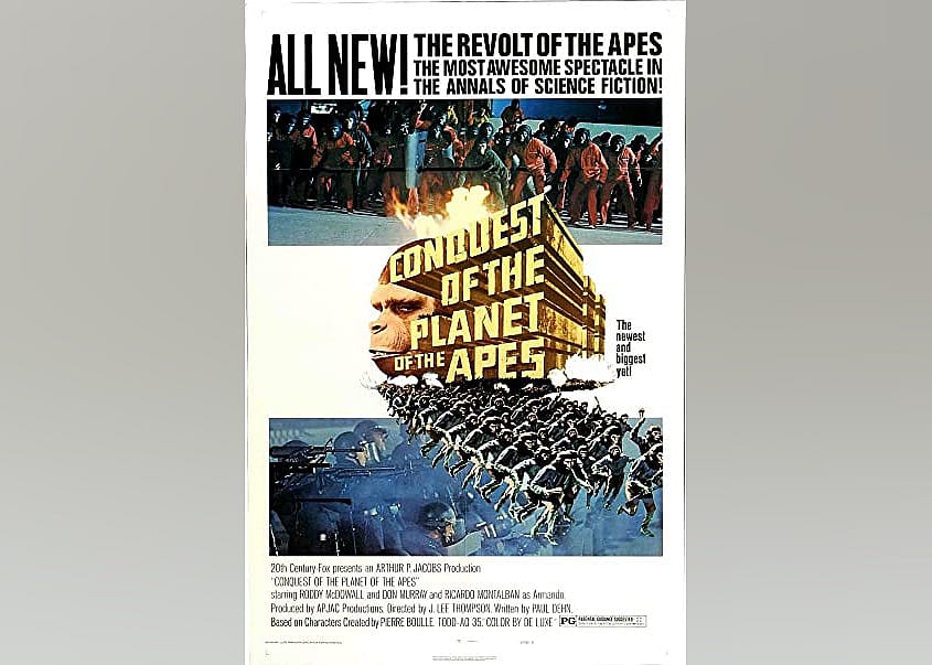 #43. Conquest of the Planet of the Apes (1972)