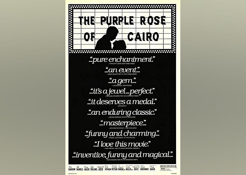 #20. The Purple Rose of Cairo (1985)