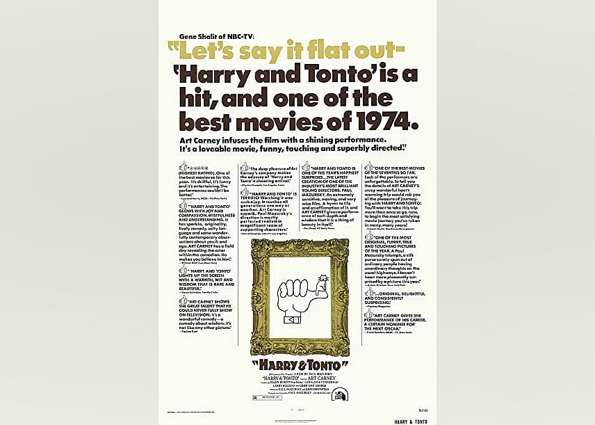 #28. Harry and Tonto (1974)