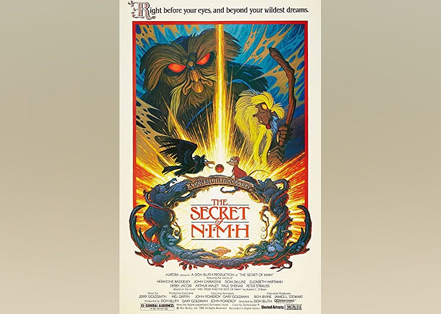 #19. The Secret of NIMH (1982)