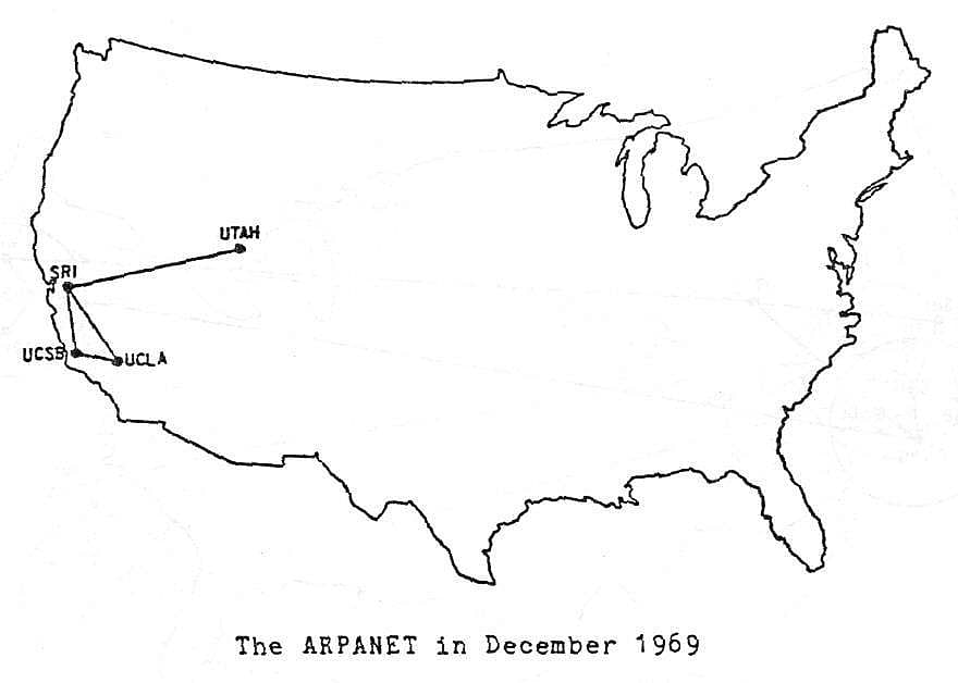 1969: The building blocks of the internet