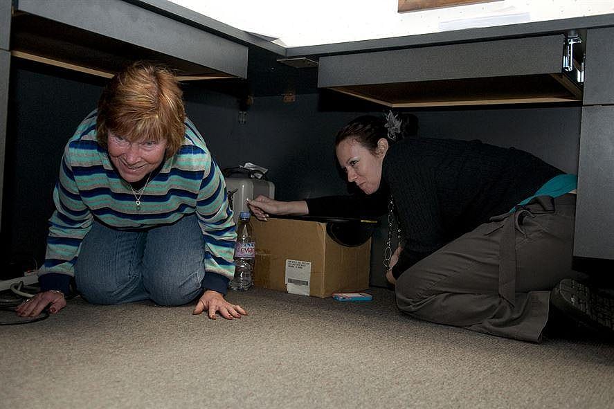 5. Be prepared to drop, cover, and hold at any moment