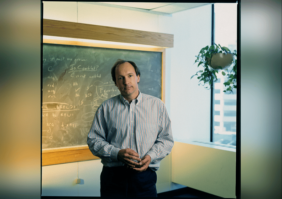 Tim Berners-Lee invents the 'World Wide Web' and HTML