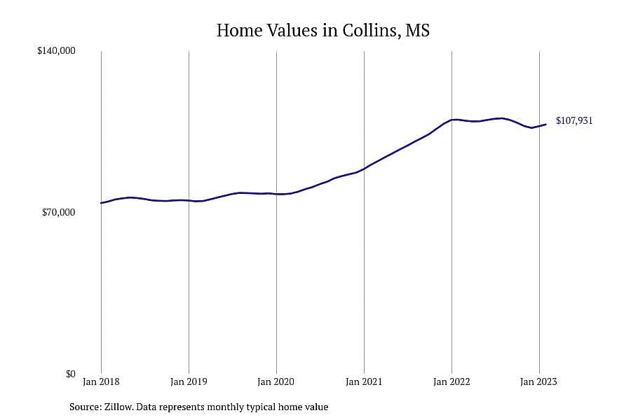 #13. Collins, MS