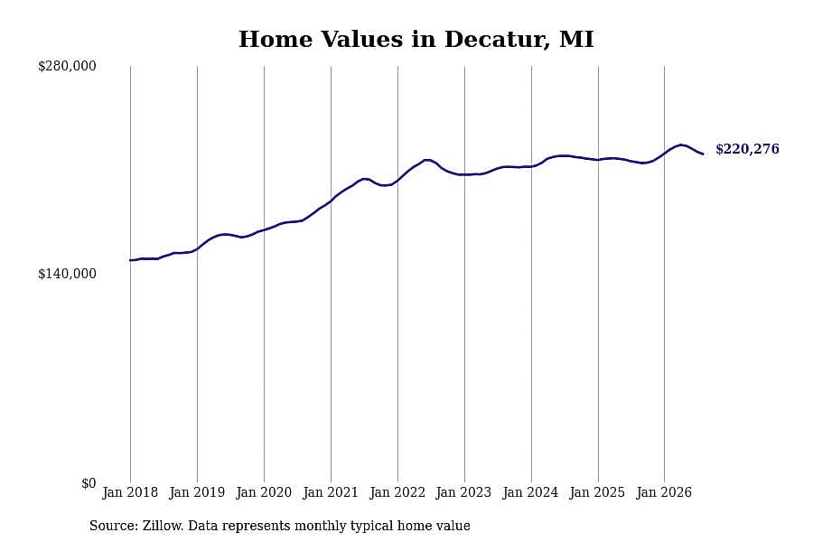 #14. Decatur, MI
