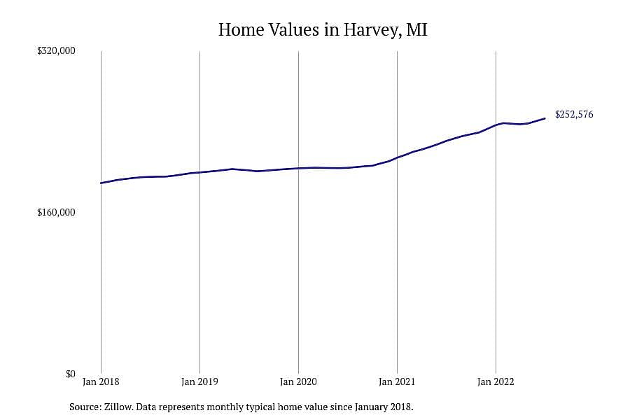 #3. Harvey, MI