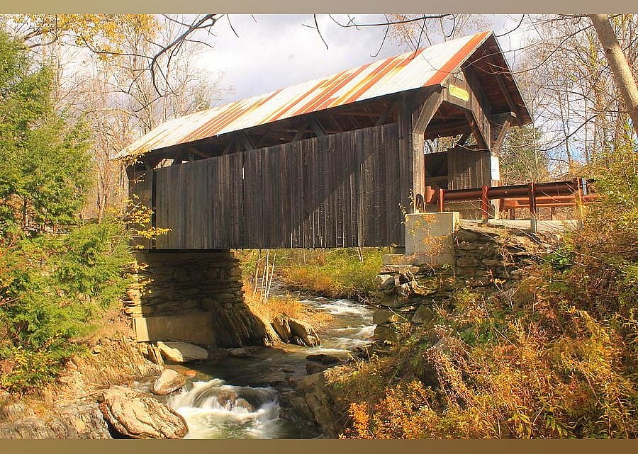 #25. Gold Brook Covered Bridge (Emily's Covered Bridge)