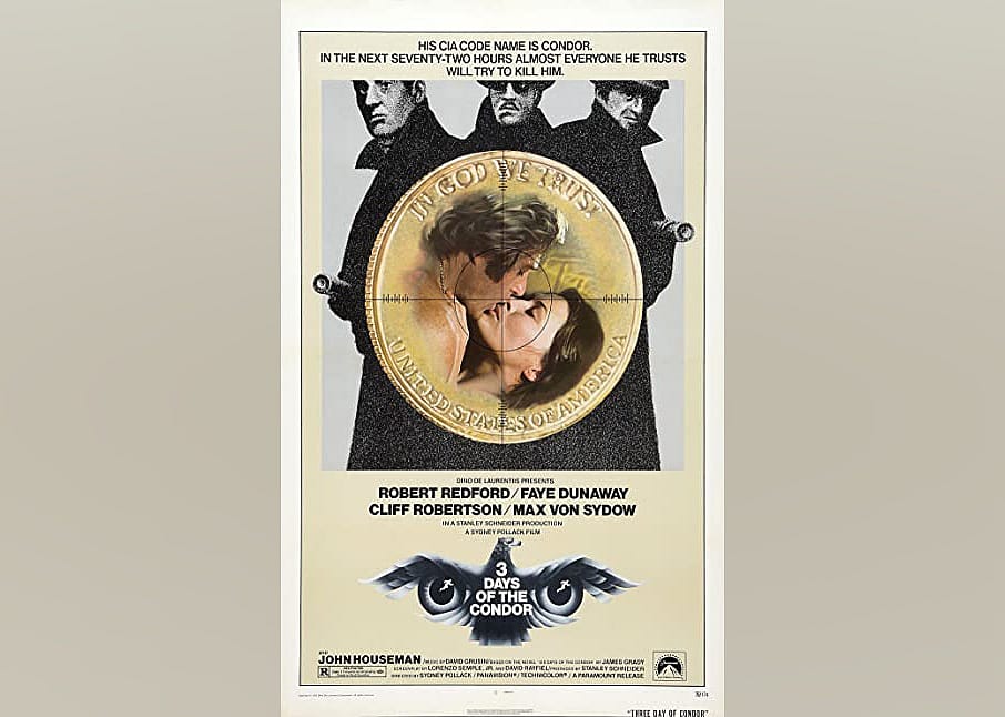 #41. Three Days of the Condor (1975)