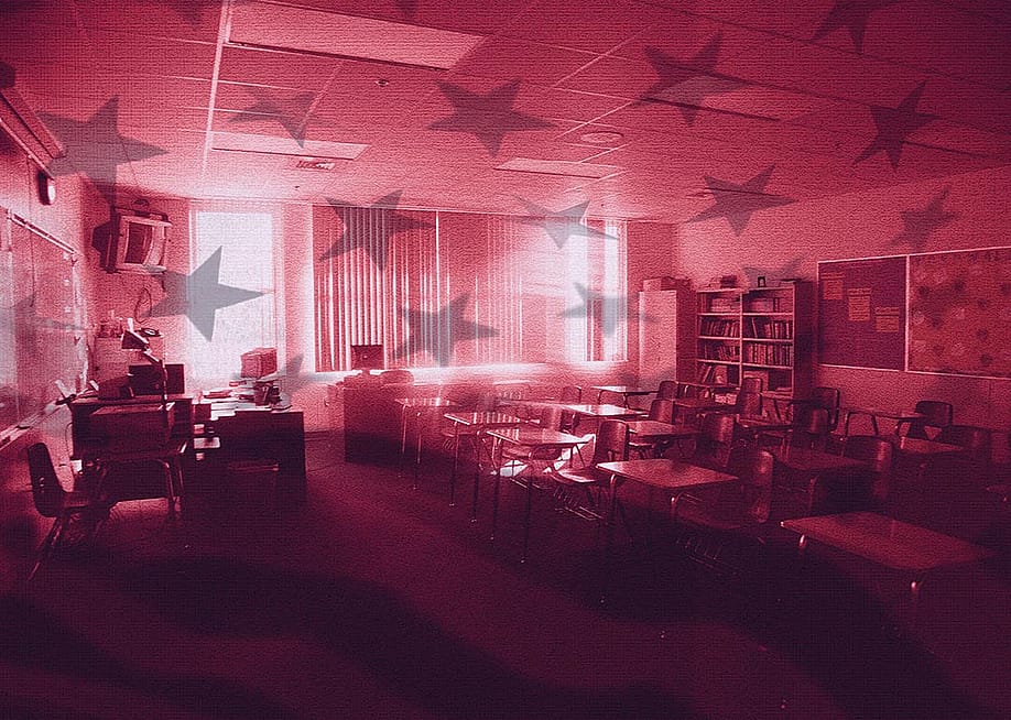 Illustration by Camilla Forte for The Hechinger Report // images via Getty Images; Lucas Sankey // Unsplash