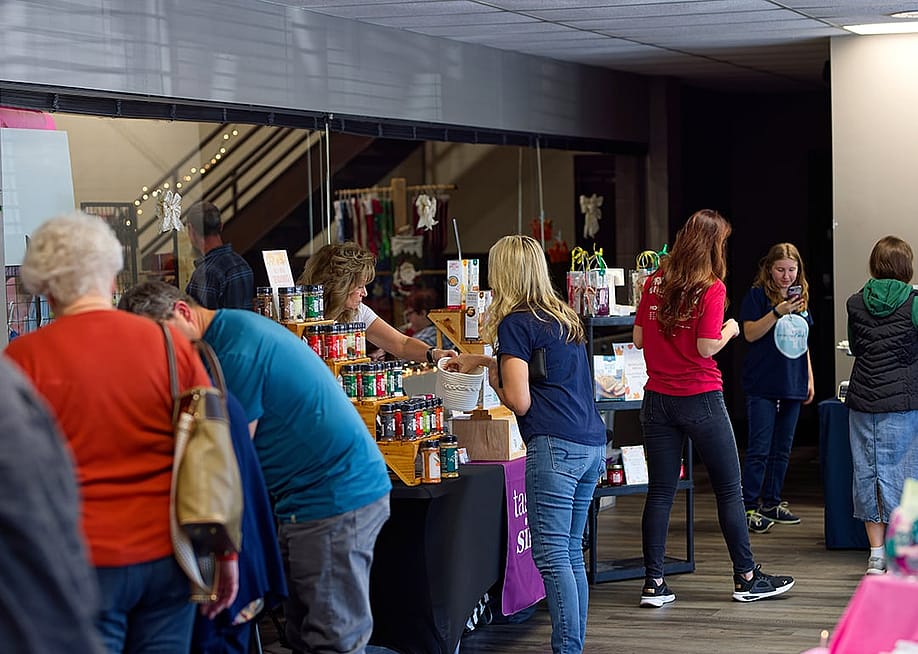 A pre-Christmas market full of handmade products manufactureres and customers in Holland, Ohio. — Karel Bock // Shutterstock