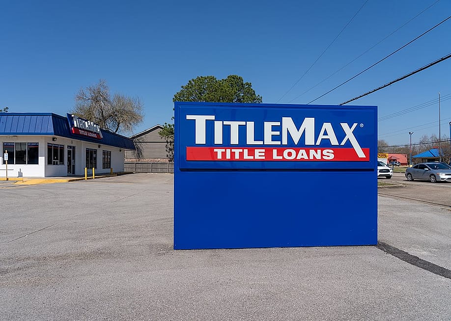 A TitleMax store in Pearland, Texas. — JHVEPhoto // Shutterstock