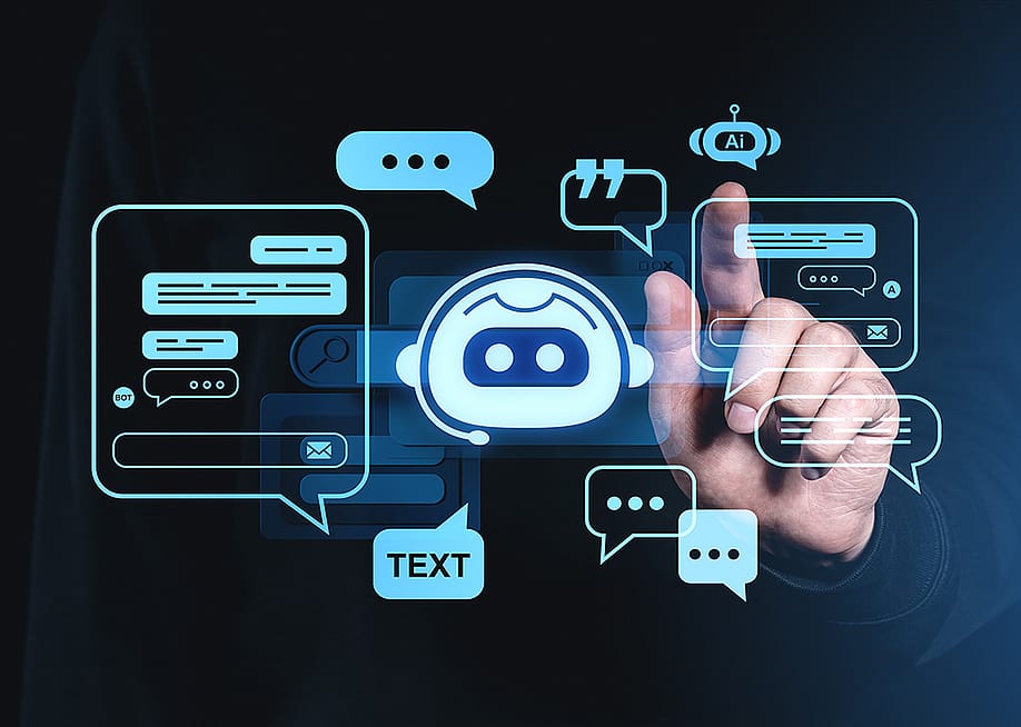 A futuristic digital AI interface. — ImageFlow // Shutterstock