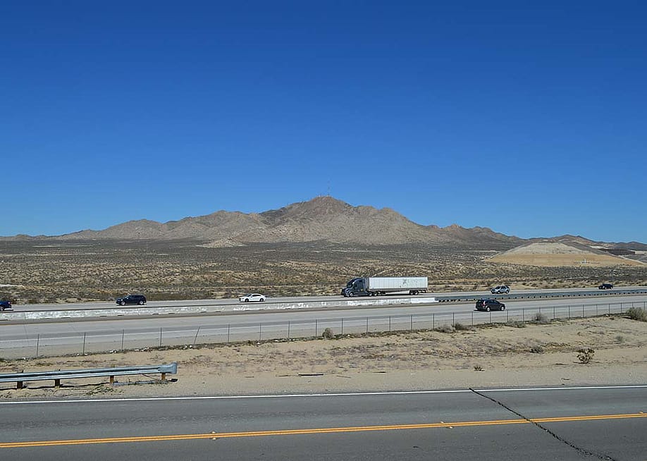 The I-15 freeway in Apple Valley, California. — bluewonder // Shutterstock
