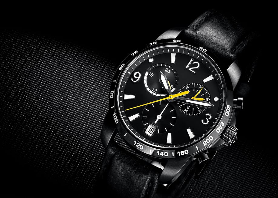A black luxury watch. — Dmitry Vavilon // Shutterstock
