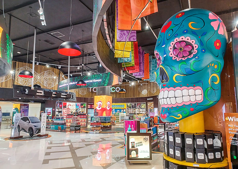 Cancun International Airport's Duty Free store. — ACHPF // Shutterstock