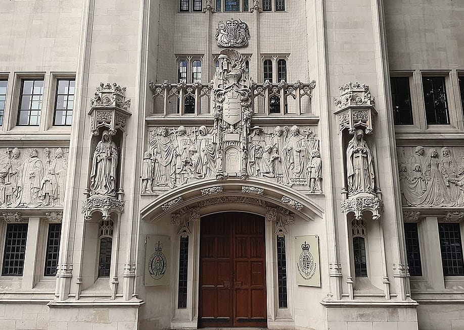 The Middlesex Guildhall, a court building housing the Supreme Court of the United Kingdom. — DJSully // Shutterstock