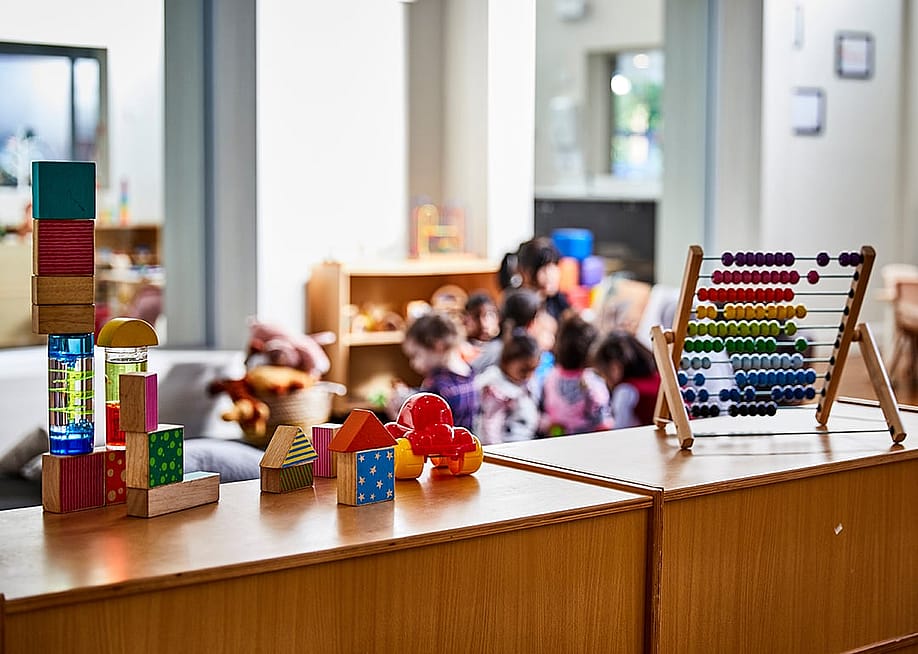 Toys and educational equipment in a childcare center. — PhotoMavenStock // Shutterstock