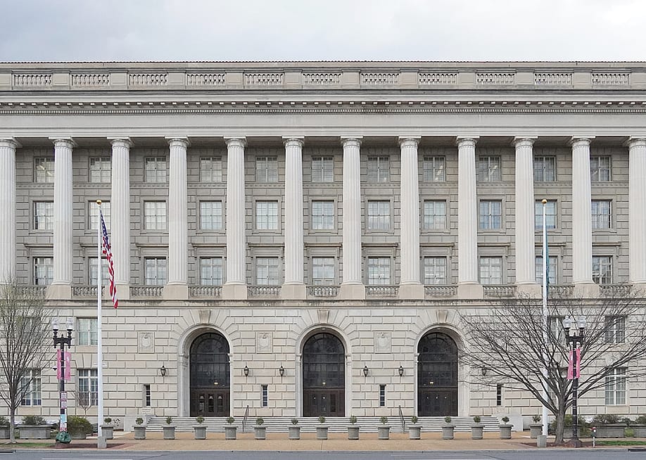 The Internal Revenue Service Building in Washington, D.C. — Gregory C Sanders // Shutterstock