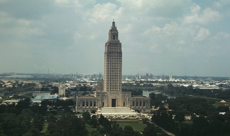 State capital of Louisiana in Baton Rouge — Bettmann Archive // Getty Images