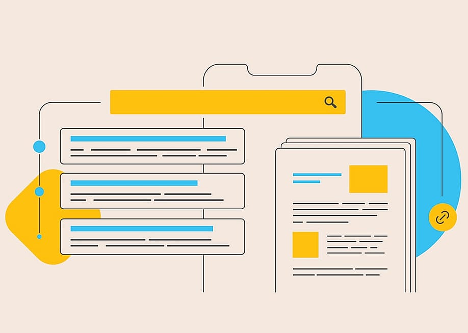 A vector illustration of SEO ranking and website result concept graphics. — BestForBest // Shutterstock