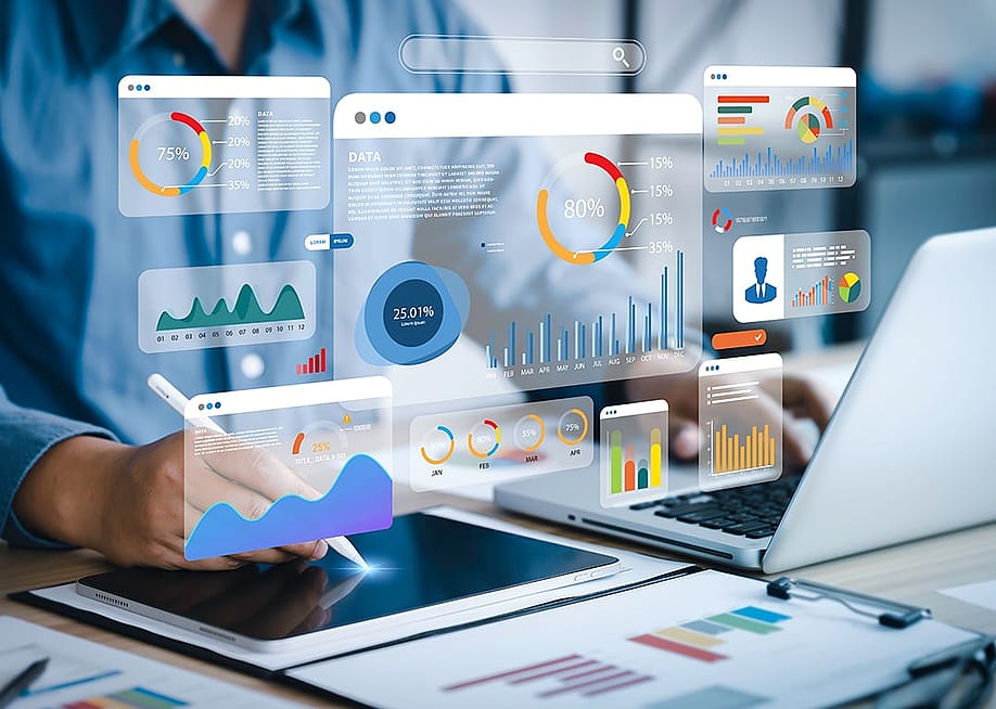 A data management dashboard utilized by an analyst. — Deemerwha studio // Shutterstock