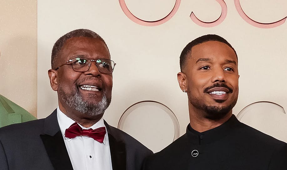 Michael A Jordan with his song Michael B Jordan — Lexie Moreland/WWD // Getty Images