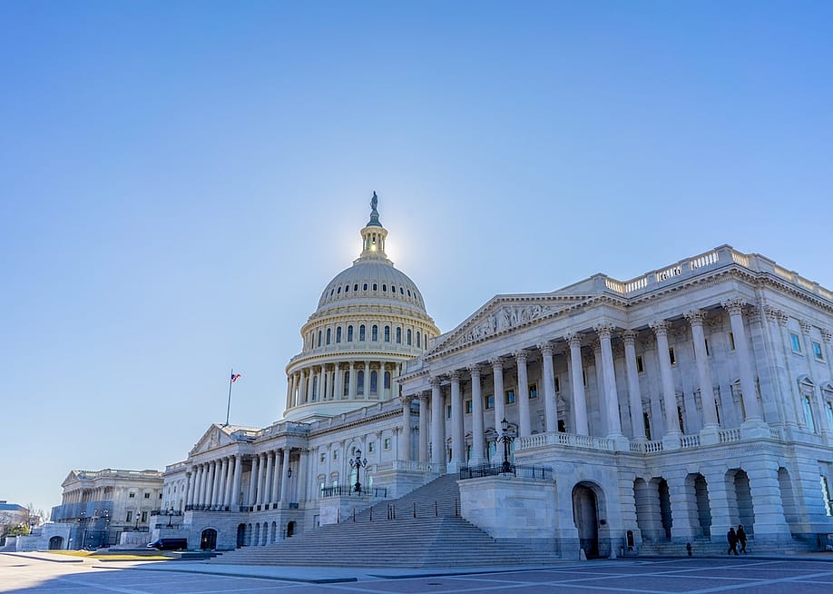A view of the Capitol Hill building in winter. — Joseph White // Shutterstock