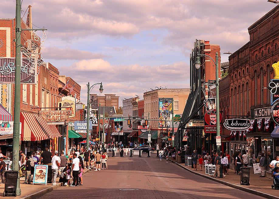 Beale Street in Memphis, Tennessee. — Erika Cristina Manno // Shutterstock