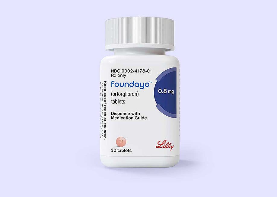 Foundayo (orforglipron), a new prescription weight-loss pill approved by FDA for weight-related health conditions. — Courtesy of Lilly