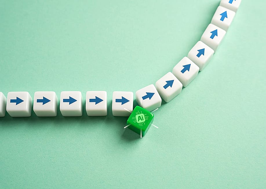 A representation on the concept of improving productivity using artificial intelligence. — Andrii Yalanskyi // Shutterstock