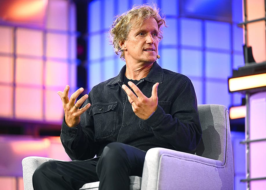 ves Behar, Founder & CEO, FuseProject and TELO Trucks, on Creative Summit stage during day two of Web Summit 2025 at the MEO Arena in Lisbon, Portugal. — Shauna Clinton // Sportsfile for Web Summit via Getty Images