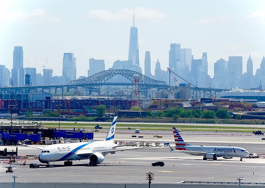 Planes parked at the Newark Liberty International Airport in New Jersey. — George Wirt // Shutterstock