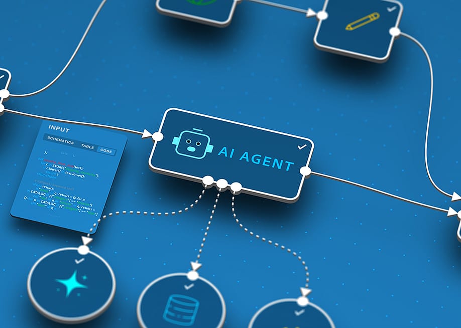 A conceptual graphic of AI agentic workflow in code systems. — PPStock // Shutterstock