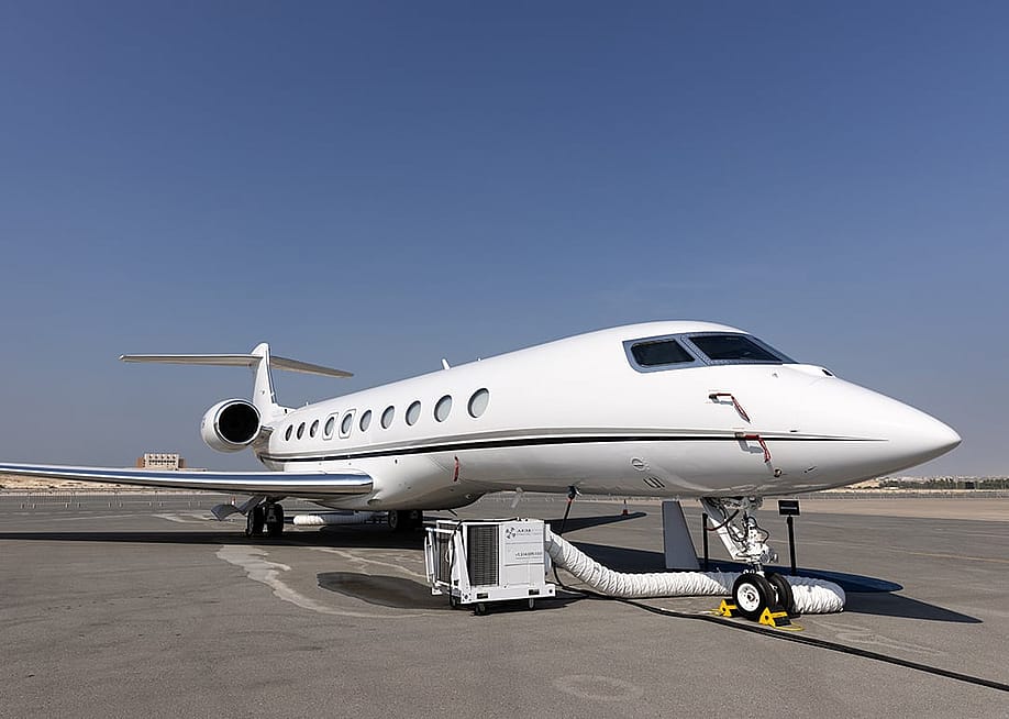 A Gulfstream G700 in Bahrain International Airport. — Dr Ajay Kumar Singh // Shutterstock