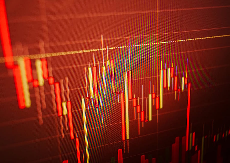 A stock market interface seen on LCD from a digital trading website. — XanderSt // Shutterstock