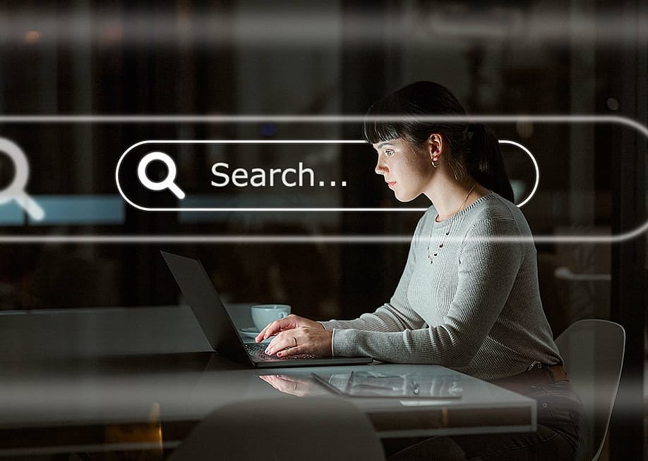 A data privacy professional researching for AI-generated and SEO-related information for data analytics. — PeopleImages // Shutterstock