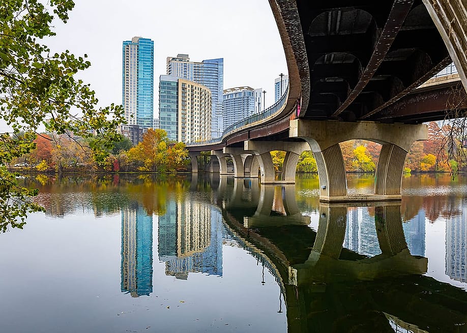 View of the Austin city skyline in Texas. — Photo Spirit // Shutterstock