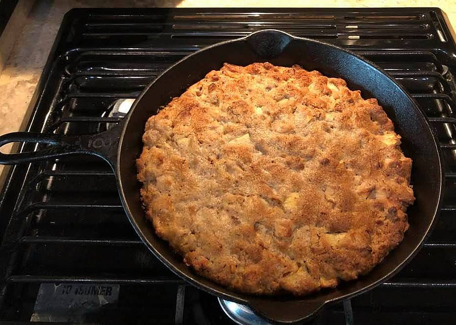 Skillet Apple Brownie