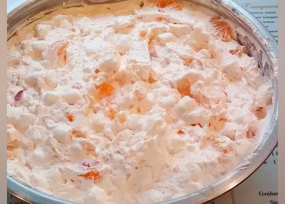 Mandarin orange watergate salad