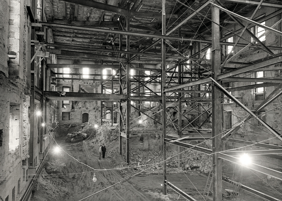 White House Reconstruction - Washington D.C. 1950s