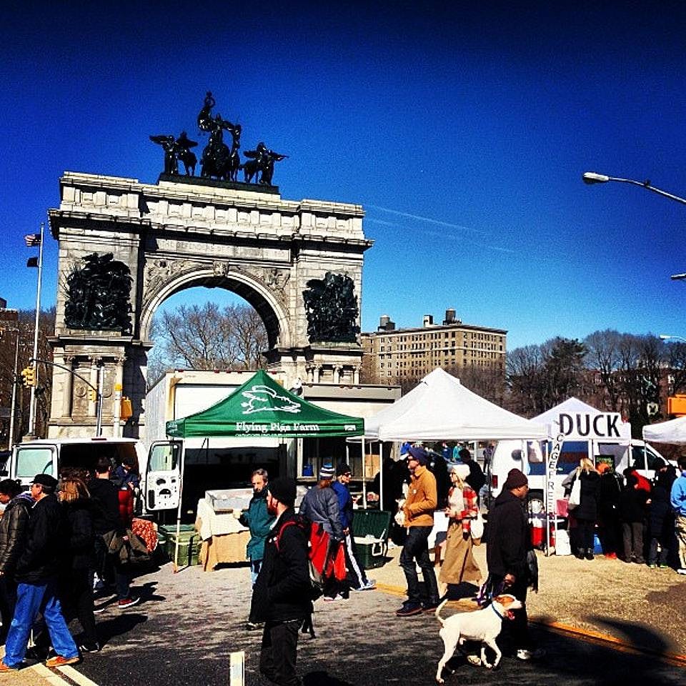#13. Grand Army Plaza Greenmarket