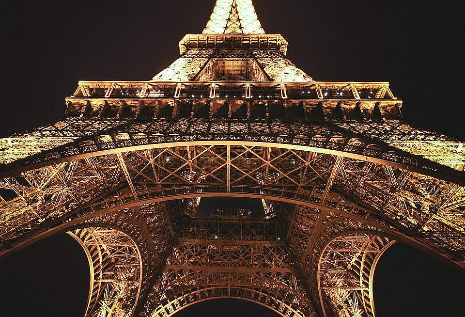 Eiffel Tower at night