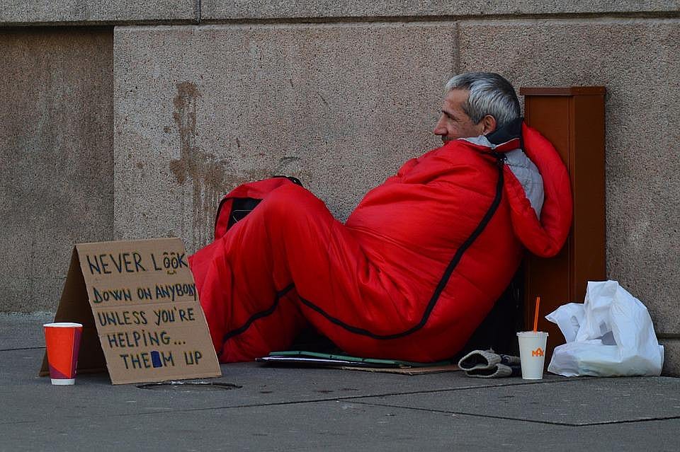 An increase in homelessness