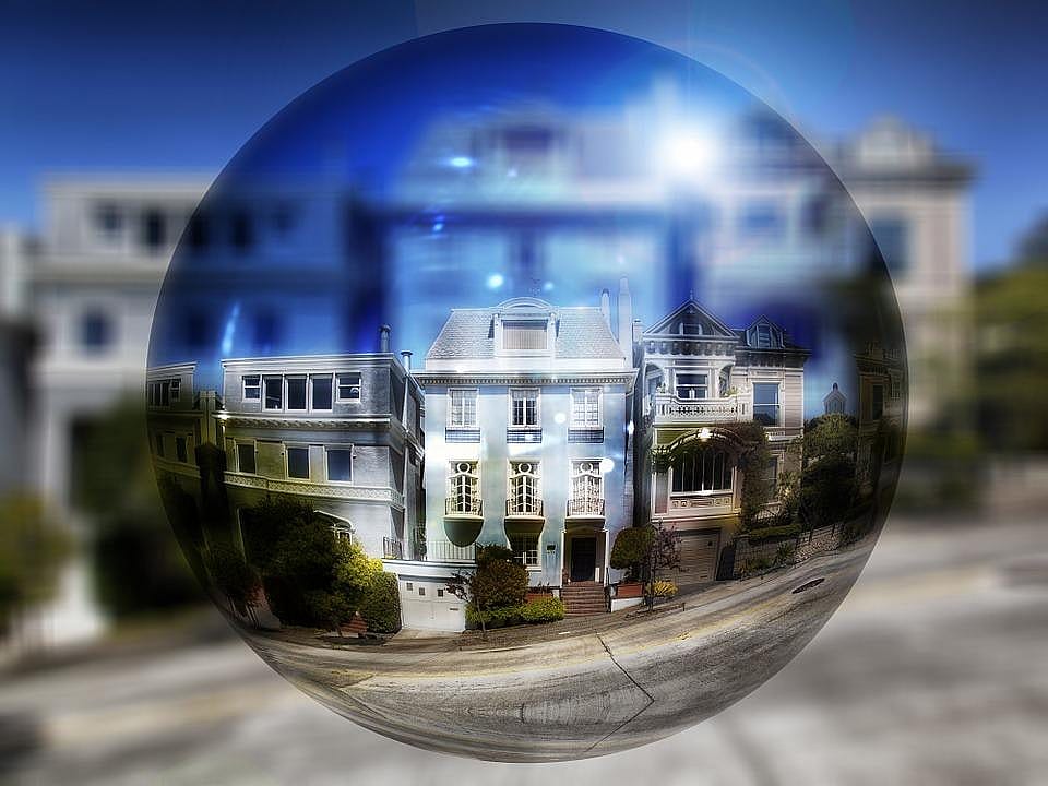 Burst of the housing bubble
