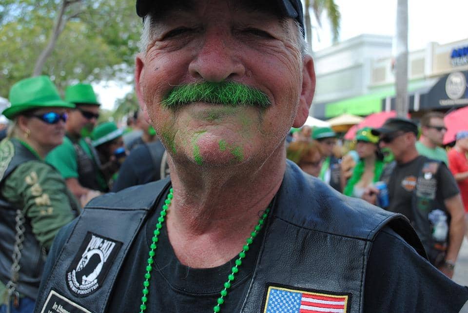 4: St. Pat's Day's rank among drinking days