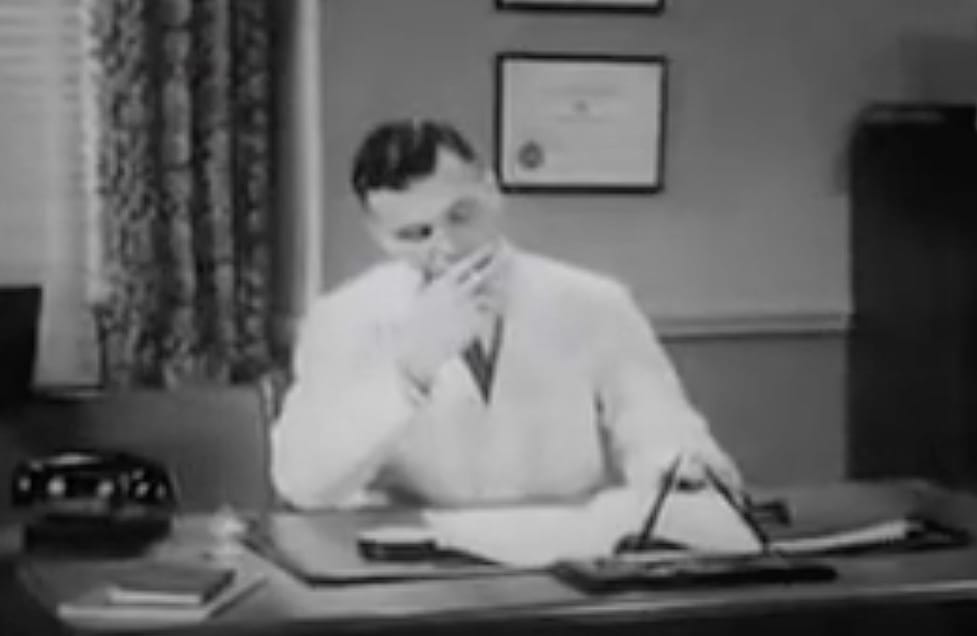 1949: What Cigarette Do You Smoke, Doctor?